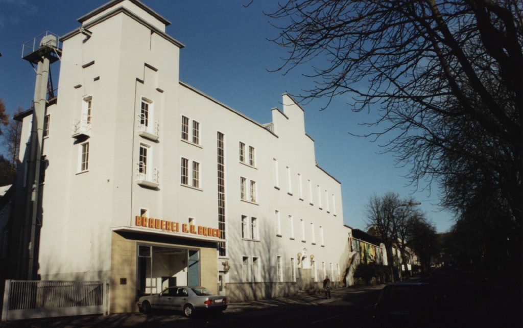 Bruch - Bier der Saar - Brauerei Reklame