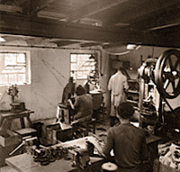 Produktion um 1950