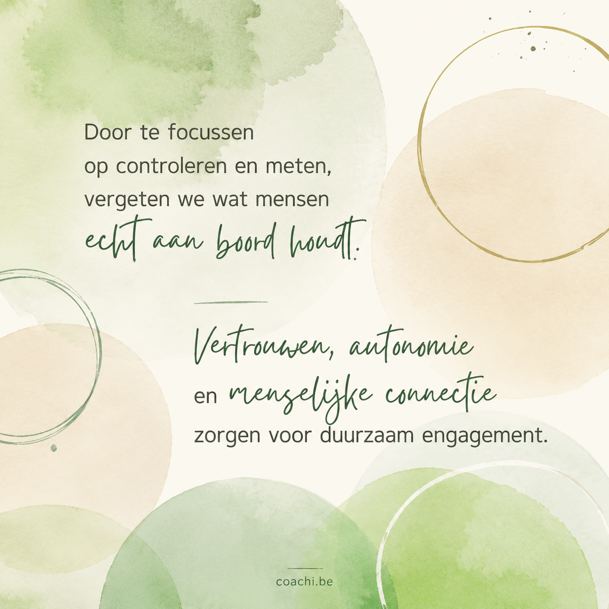 Over wat mensen nodig hebben om duurzaam te kunnen functioneren