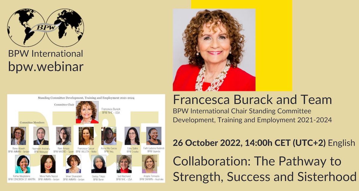 bpw.webinar - Collaboration: The Pathway to Strength, Success and Sisterhood