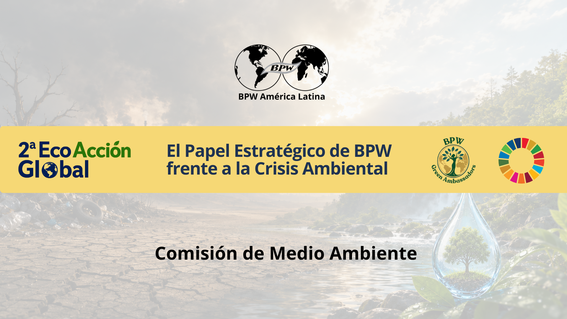 BPW América Latina impulsa el liderazgo femenino frente a la crisis ambiental durante la 2ª Eco Acción Global