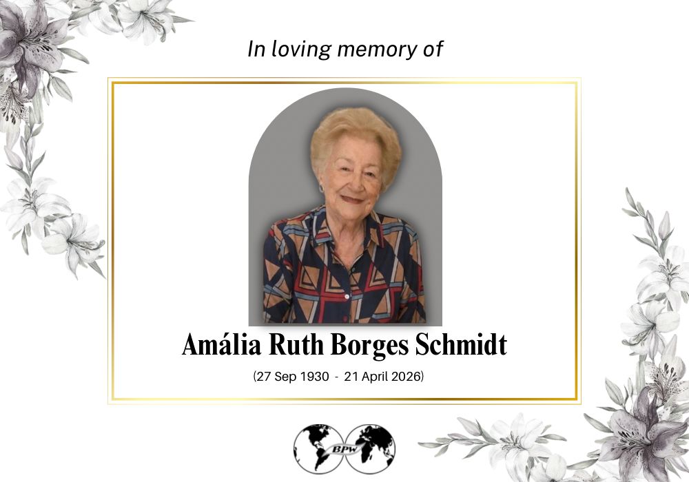 In Memoriam - A Tribute to Past International Vice President Amália Ruth B. Schmidt