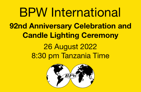 92nd Anniversary Celebration and Candle Lighting Ceremony - Invitation