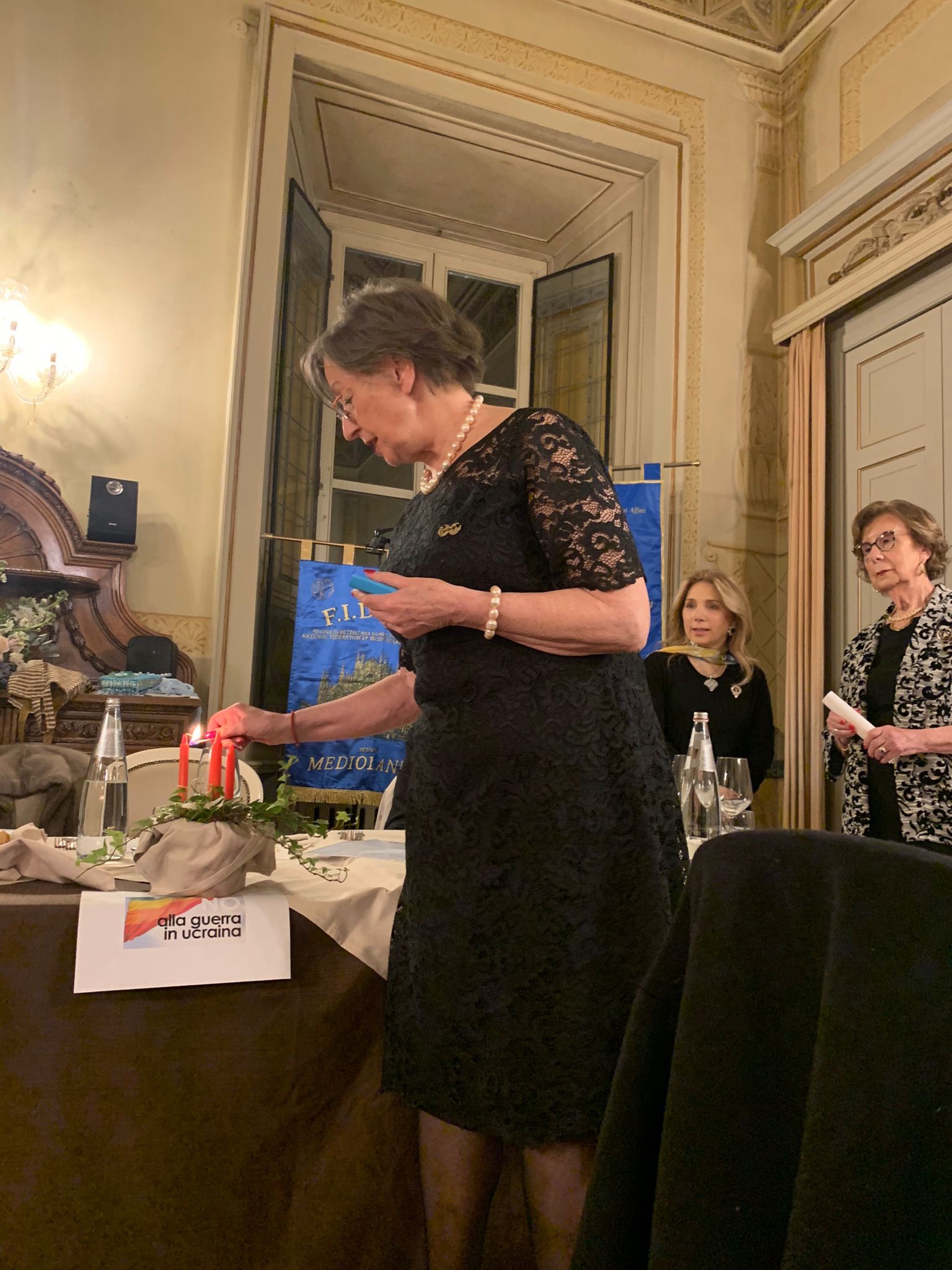 Candle Lighting Ceremonies BPW FIDAPA Milano and Mediolanum BPW