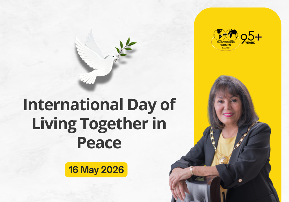 Living Together in Peace: A BPW International Perspective