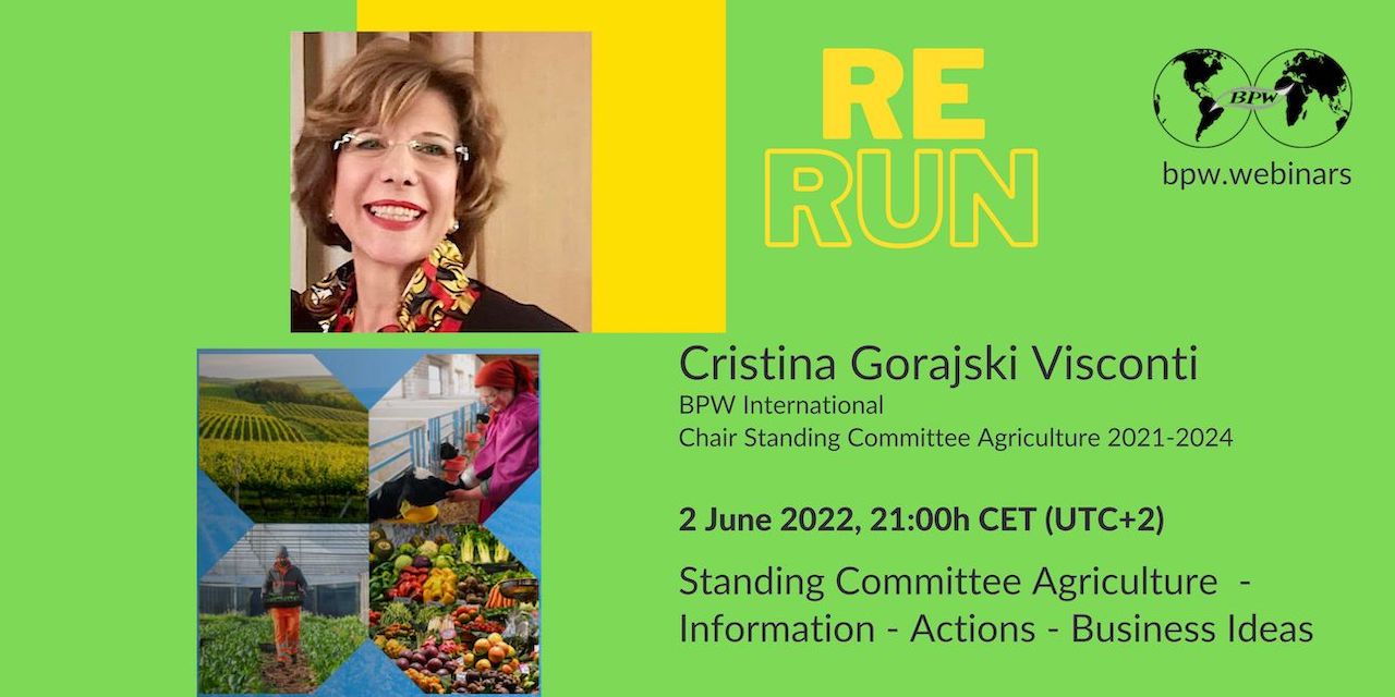 Rerun Webinar "SC Agriculture - Information, Actions, Business Ideas"