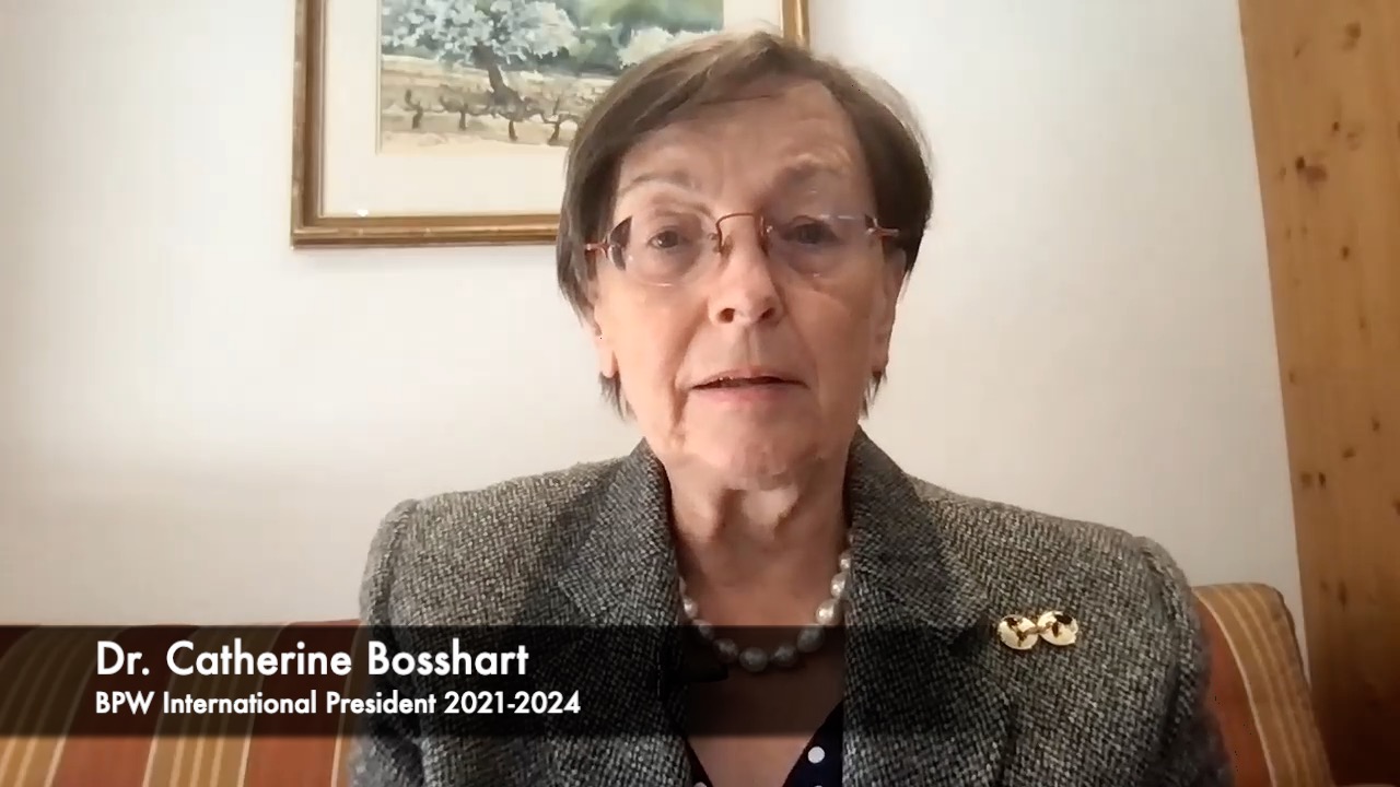 Message from Dr. Catherine Bosshart to the BPW of La Palma