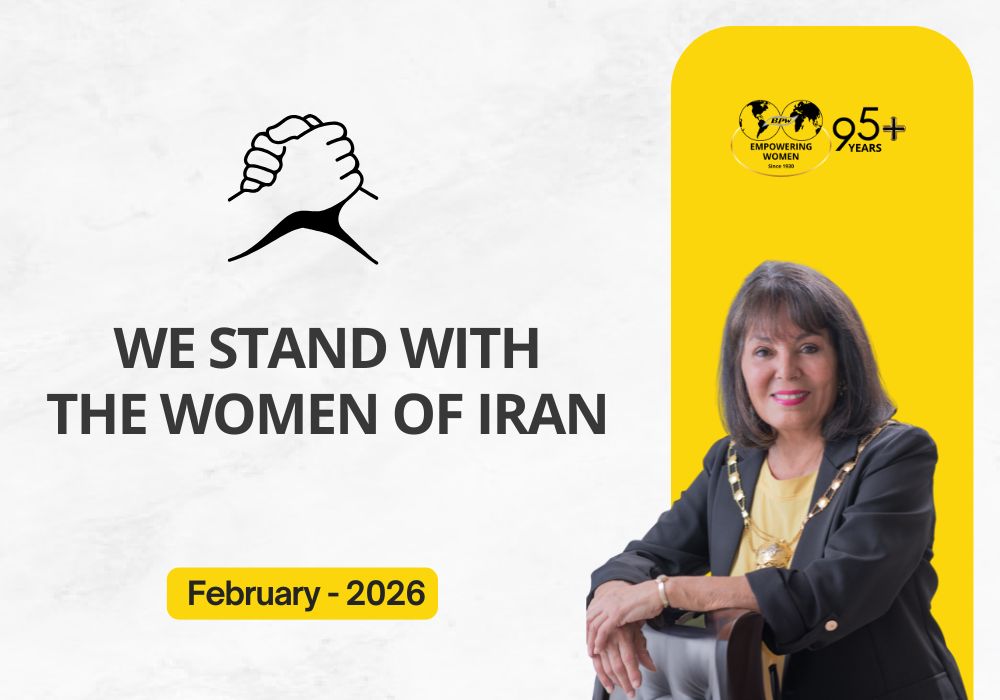 BPW International Statement of Solidarity with Women in Iran