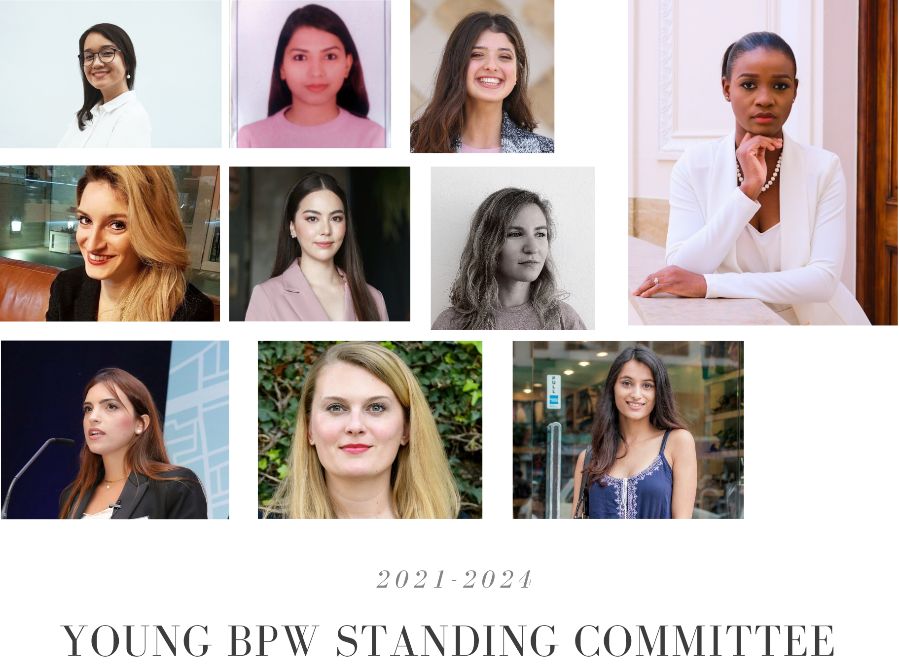 Get familiar with the Members of the Standing Committee Young BPW