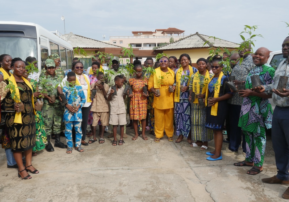 New Project - Arbor Day at the Centre for the Blind - BPW Akpakpa, Benin