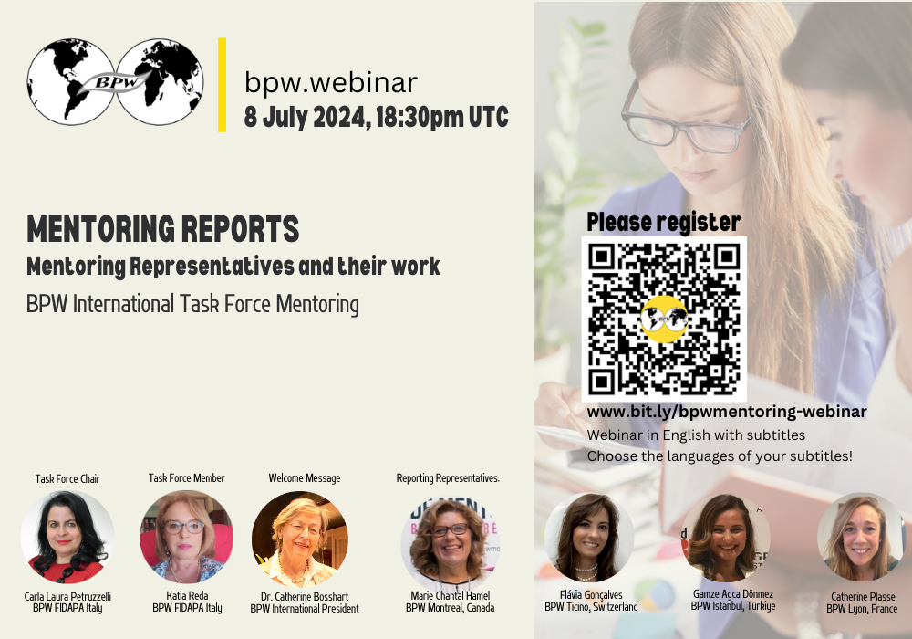 bpw.webinar - Mentoring Reports