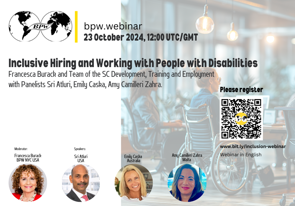 bpw.webinar - Inclusive Hiring and Working with People with Disabilities