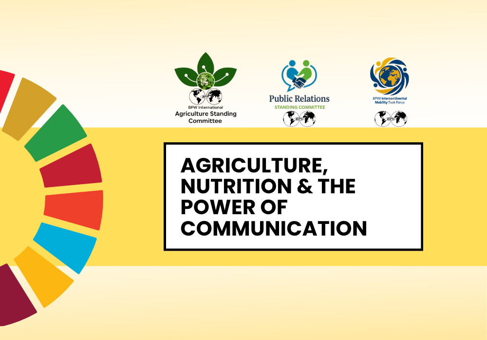 Agriculture, Nutrition and Communication are Deeply Connected