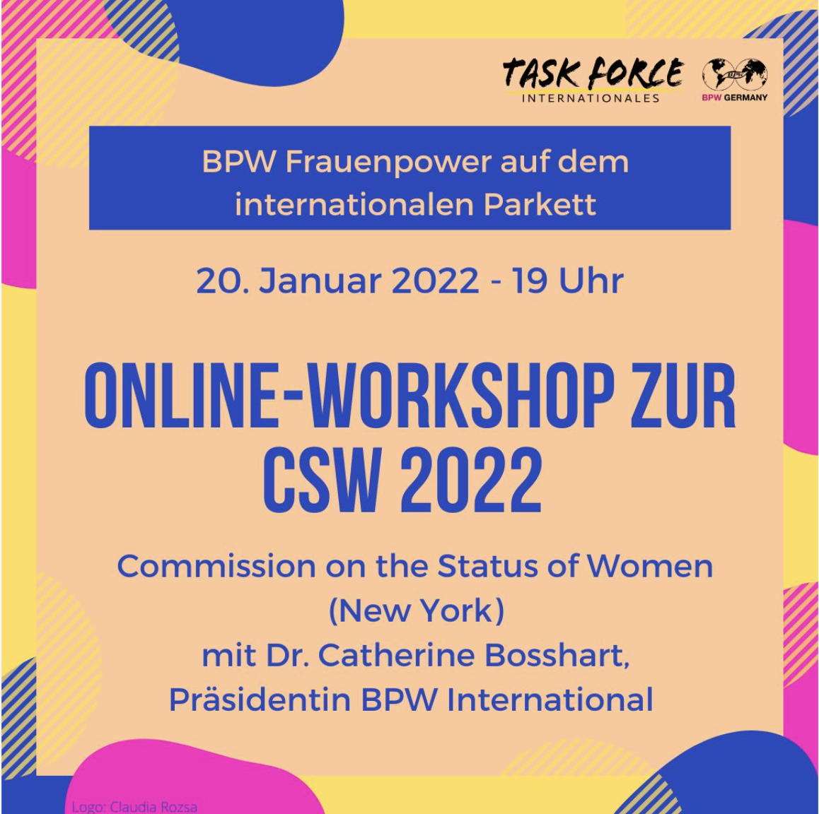 CSW 2022 - Online Workshop BPW Germany