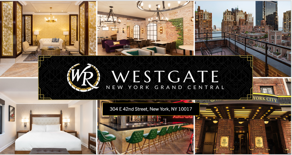 Mind the Date! - Hotel Bookings in New York for BPW Rates at the Westgate Hotel until February 16, 2024