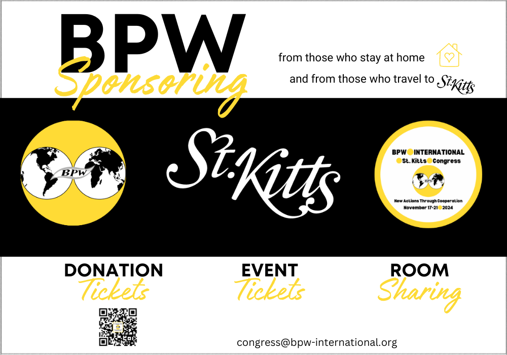 Congress 2024 - BPW Sponsoring - Call to Action