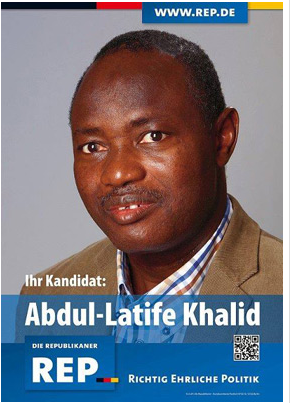 Originally from Togo, Abdul is a member of the Nazi party Republikaner
