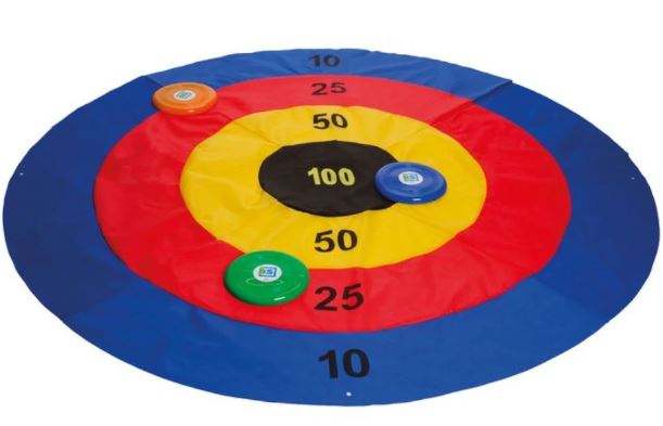Cible à points au sol pour enfants