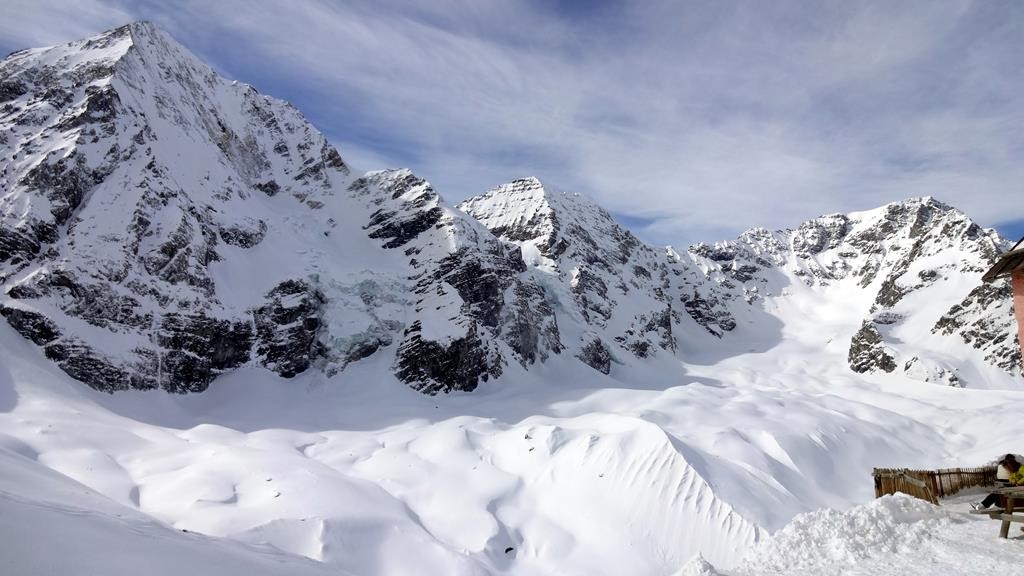 Ausblick von der Schaubachhütte