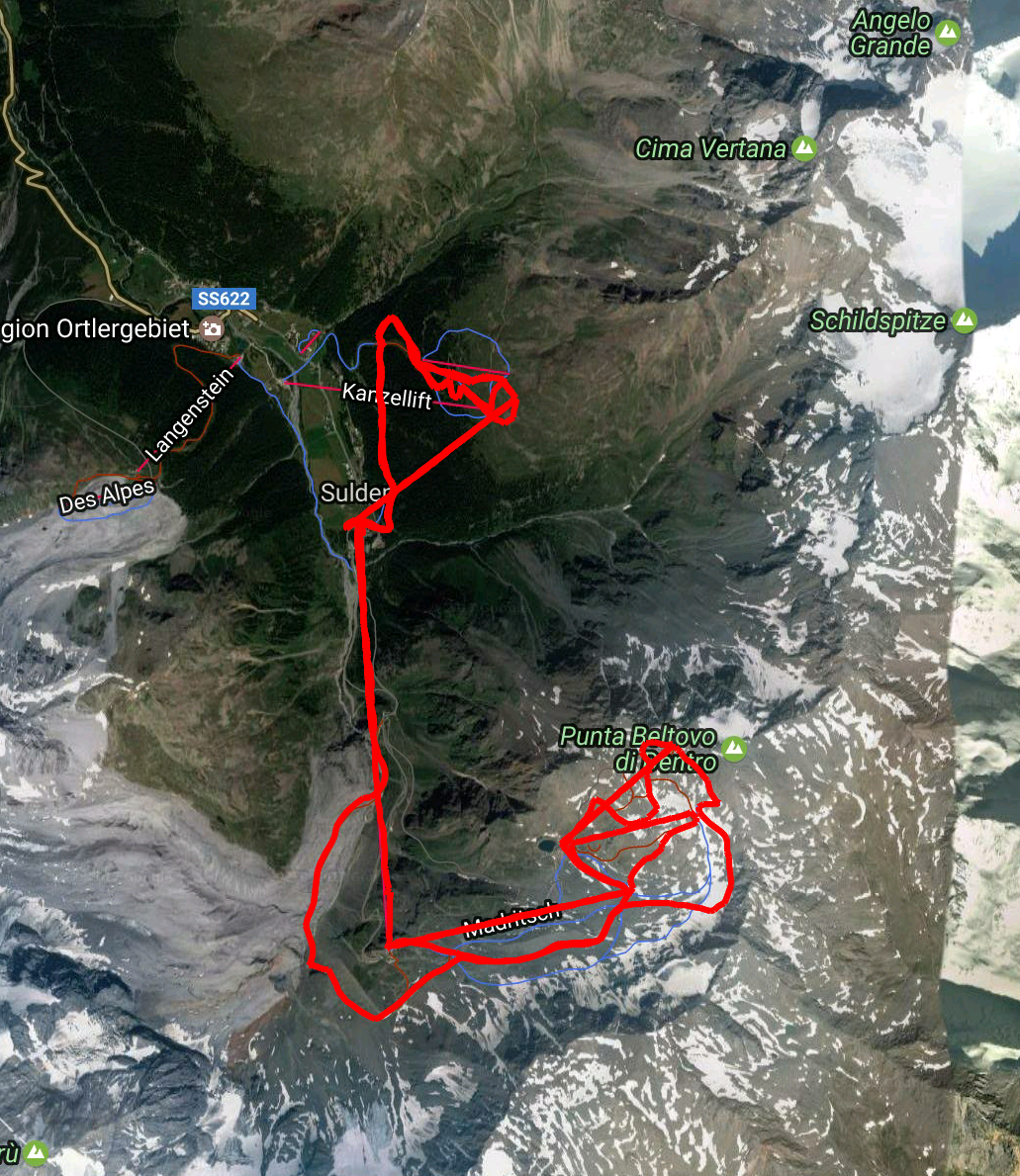 Skitag Route