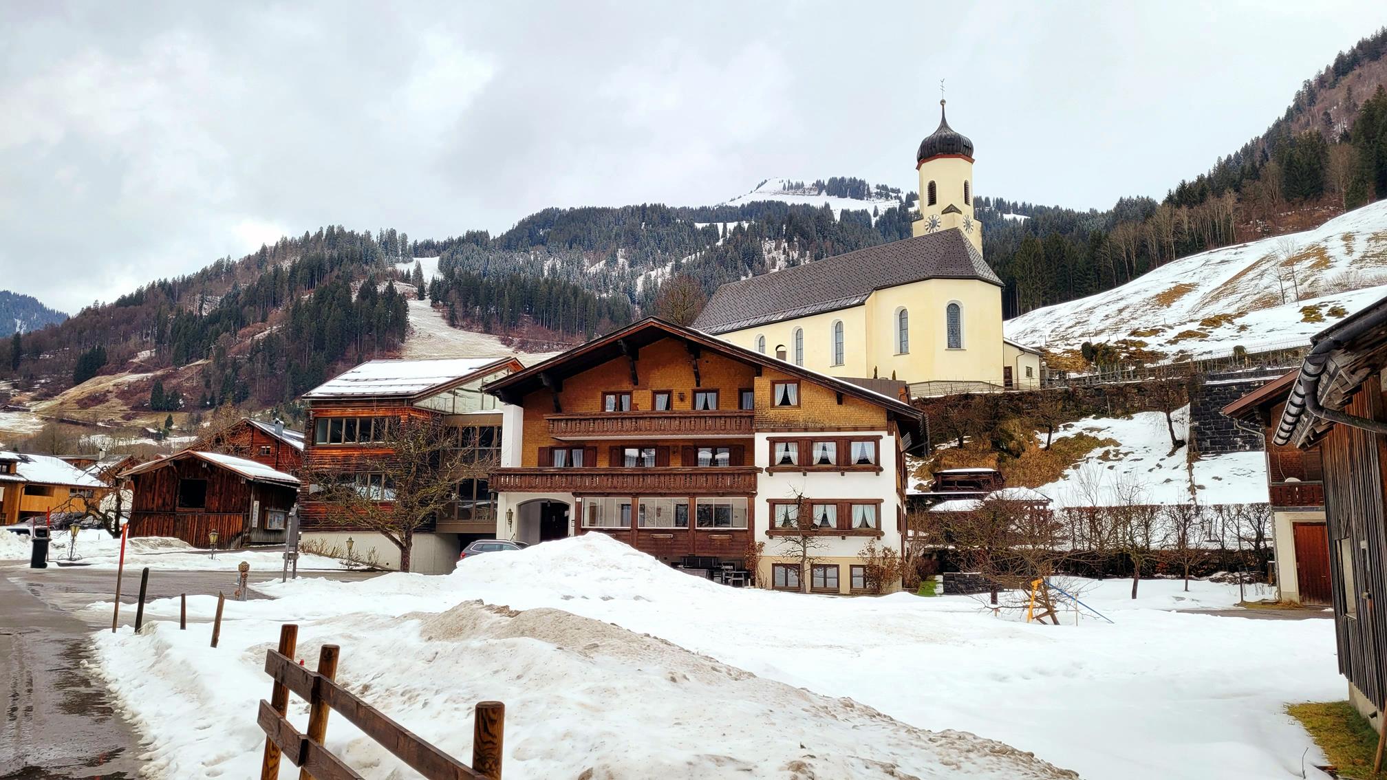 Im Dorf Schoppernau