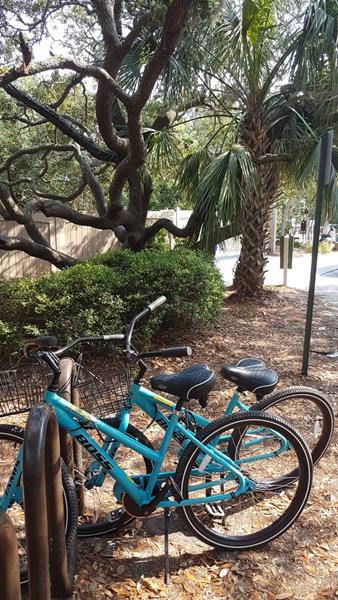 Fortbewegung per Fahrrad auf der Insel