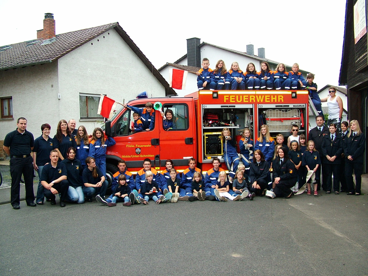 Nachwuchsarbeit der Feuerwehr UnterSchmitten Feuerwehr UnterSchmitten