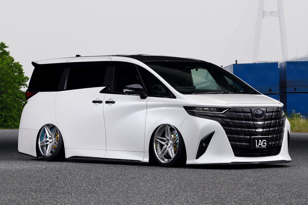 愛知県S様 新車40アルファードACCエアサス公認LAGカスタムコンプリートご契約頂きました