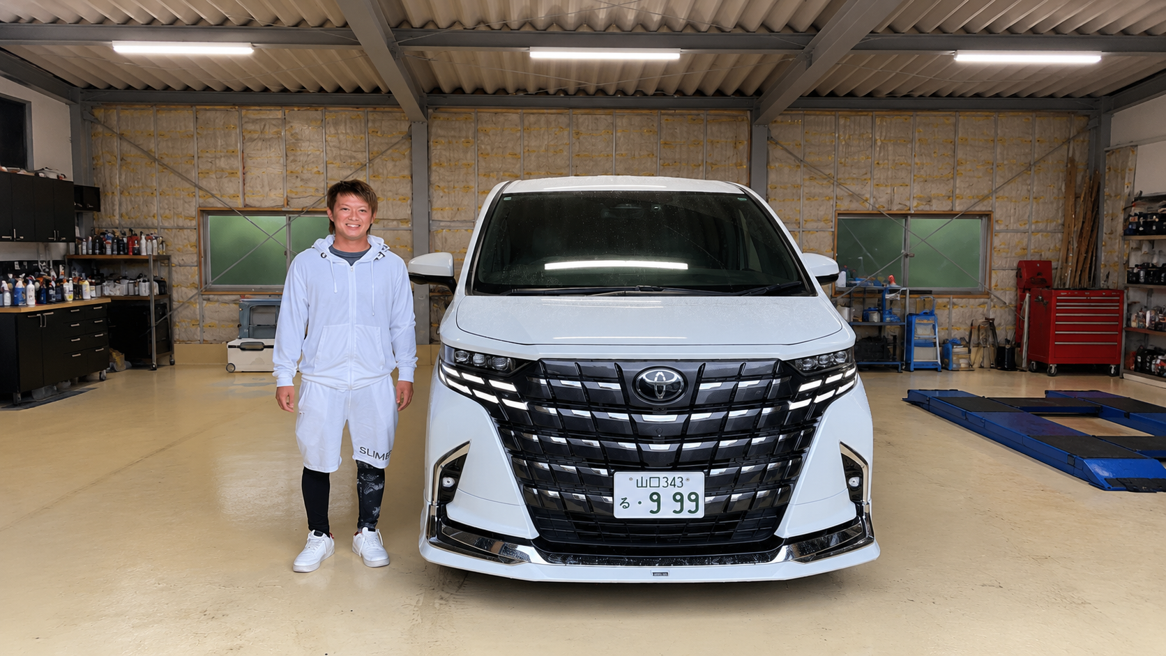 山口県O様 40アルファードACCエアサス公認コンプリート本納車