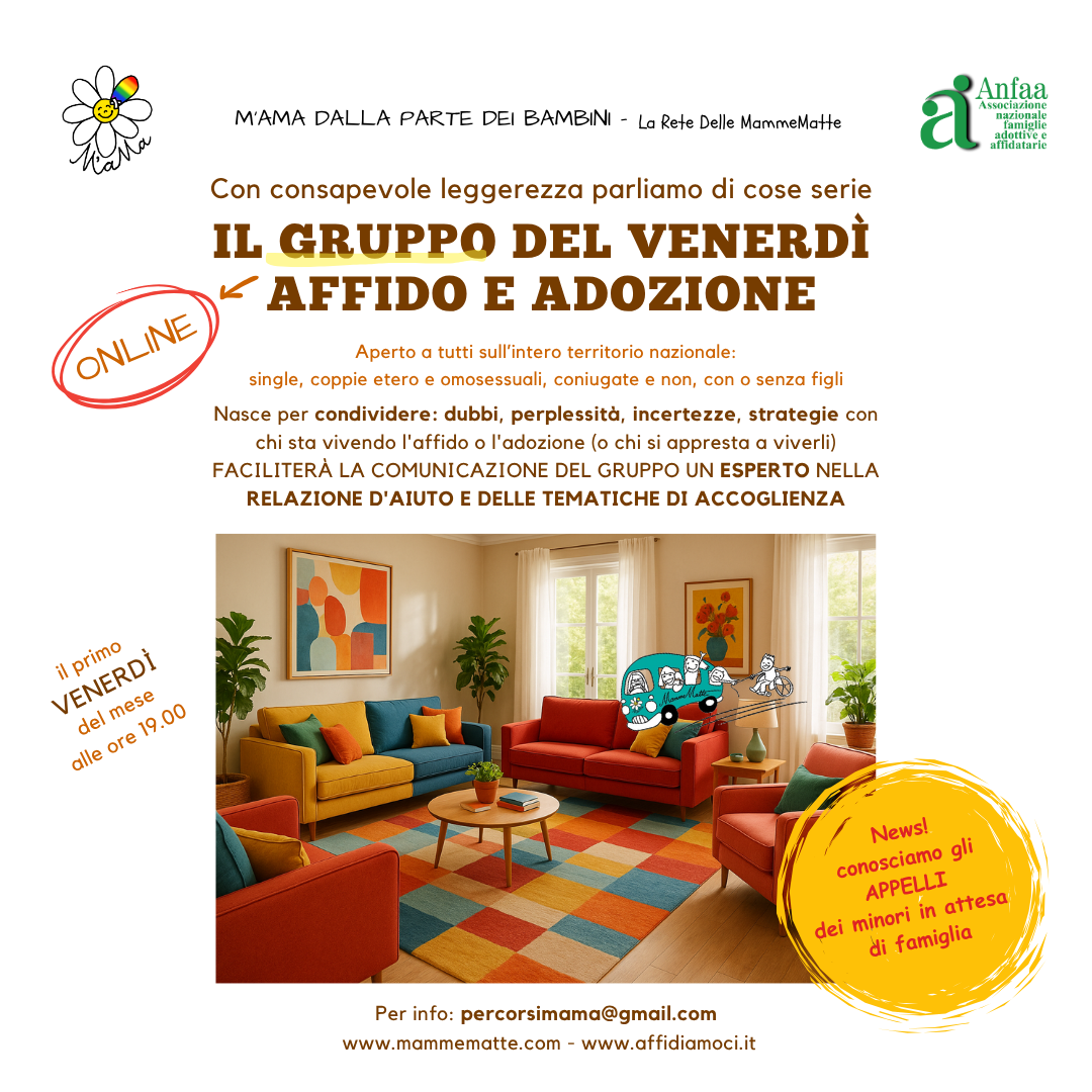GRUPPO DEL VENERDI' online - AFFIDO e ADOZIONE