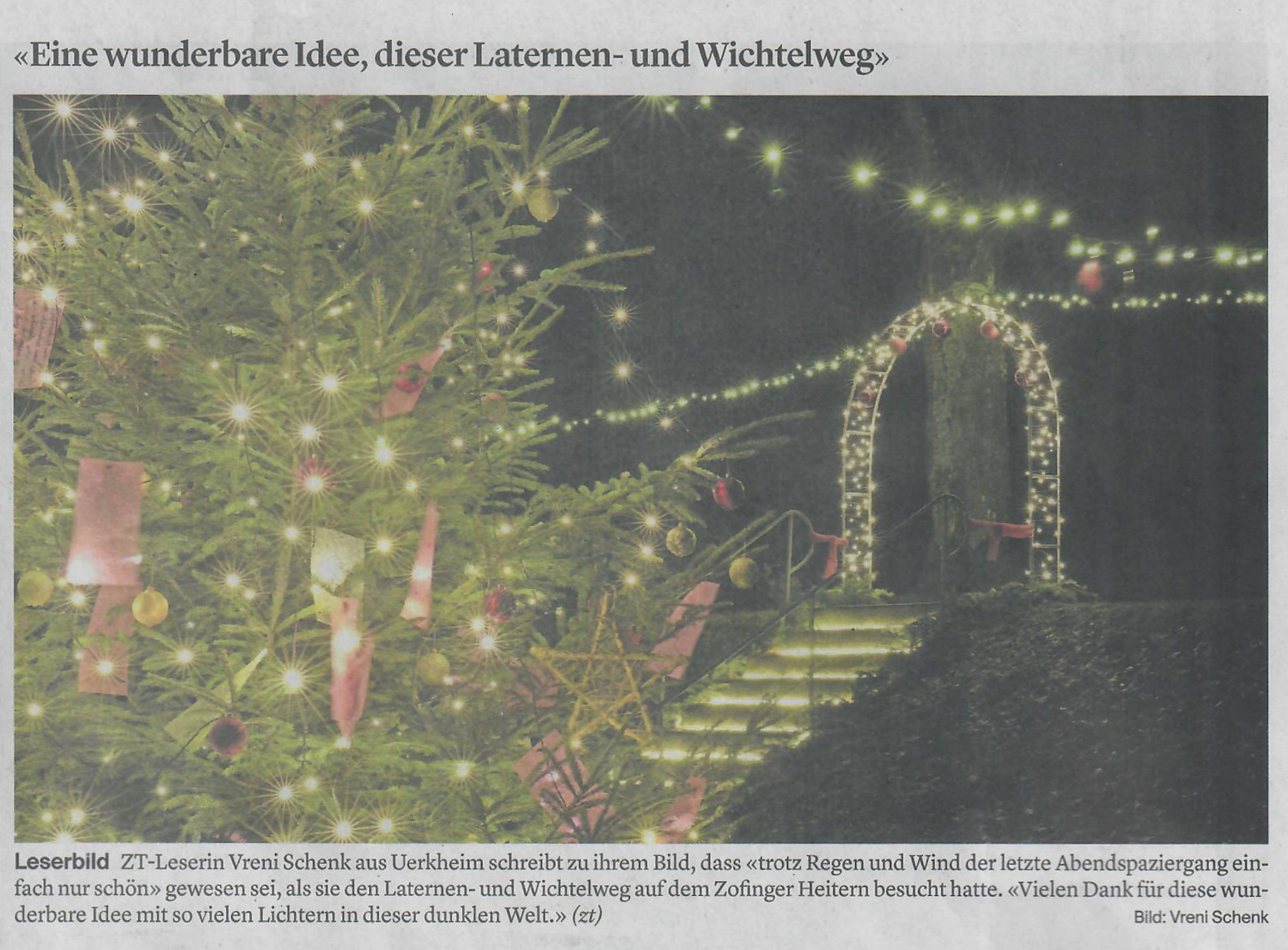 Zofinger Tagblatt 14.12.2023