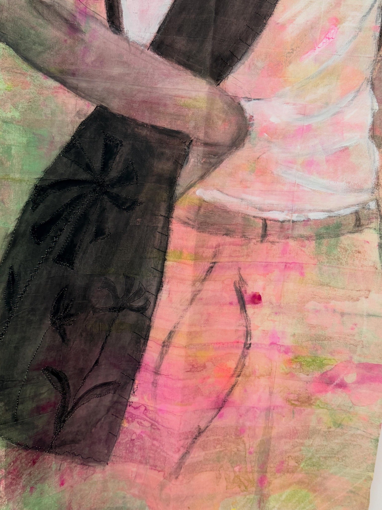 Acrylbild Mann