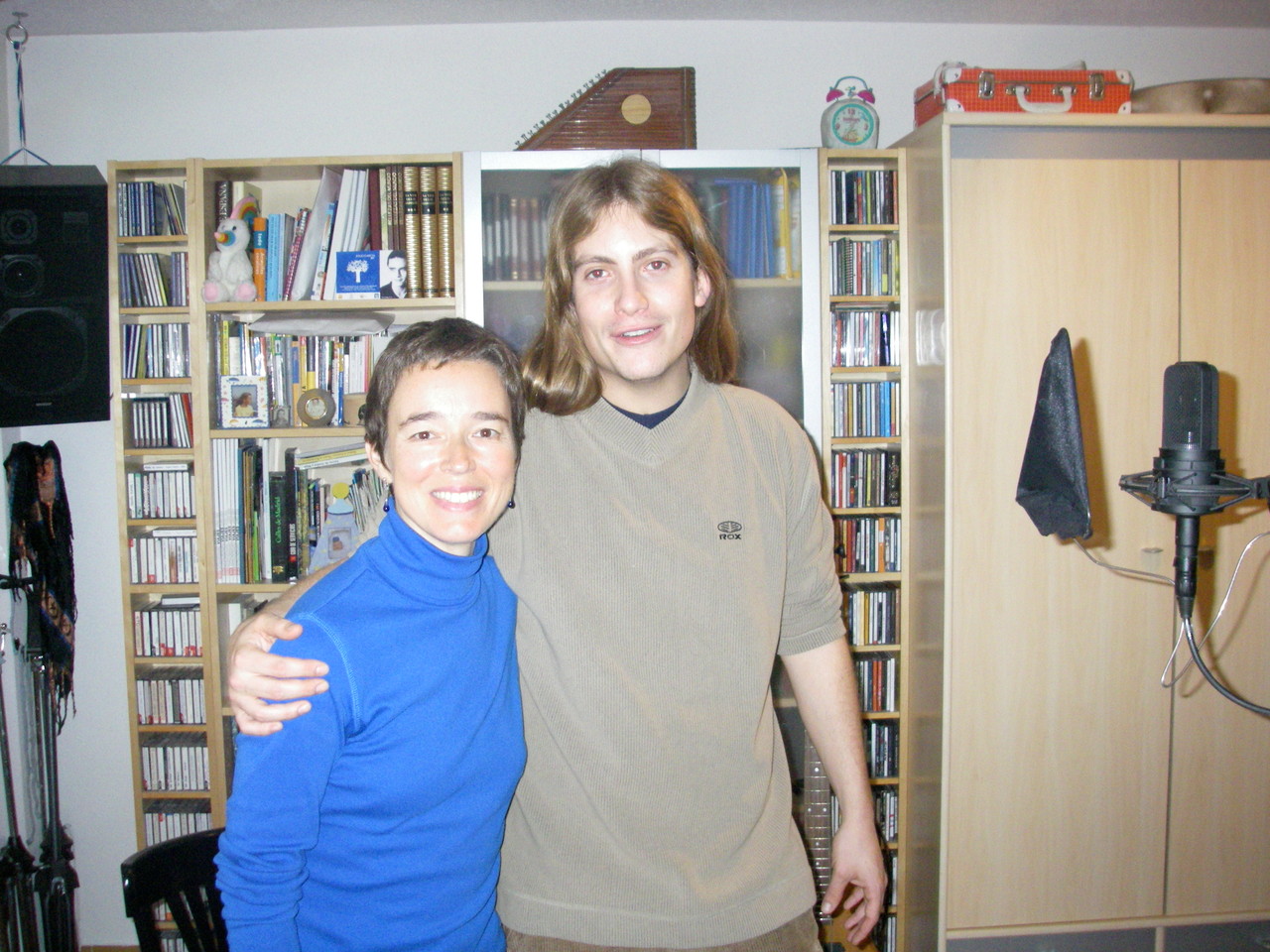 Carmen Ros con Grison