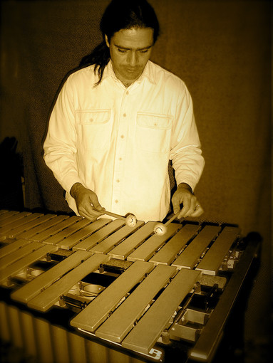 Julio García al vibráfono