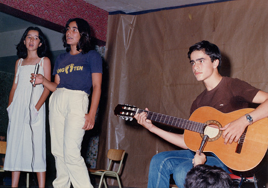 Primer concierto de Julio García