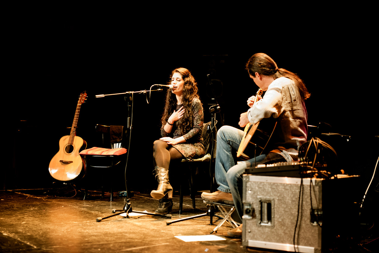 Lara Rosales y Julio García