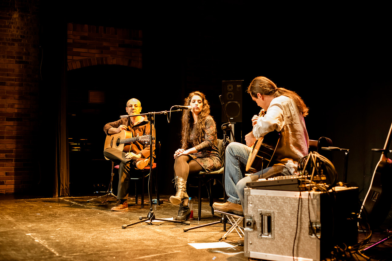 Isidro Solera, Lara Rosales y Julio García