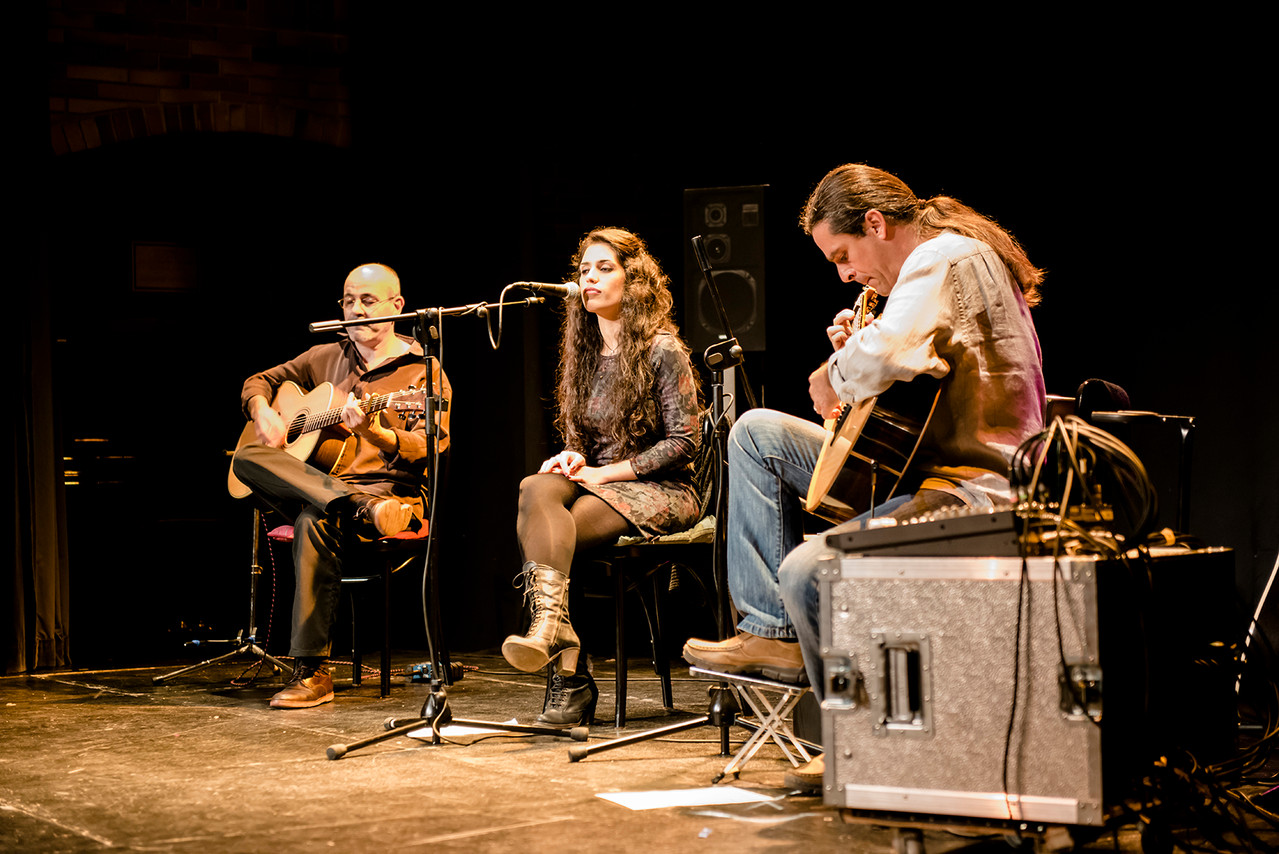 Isidro Solera, Lara Rosales y Julio García