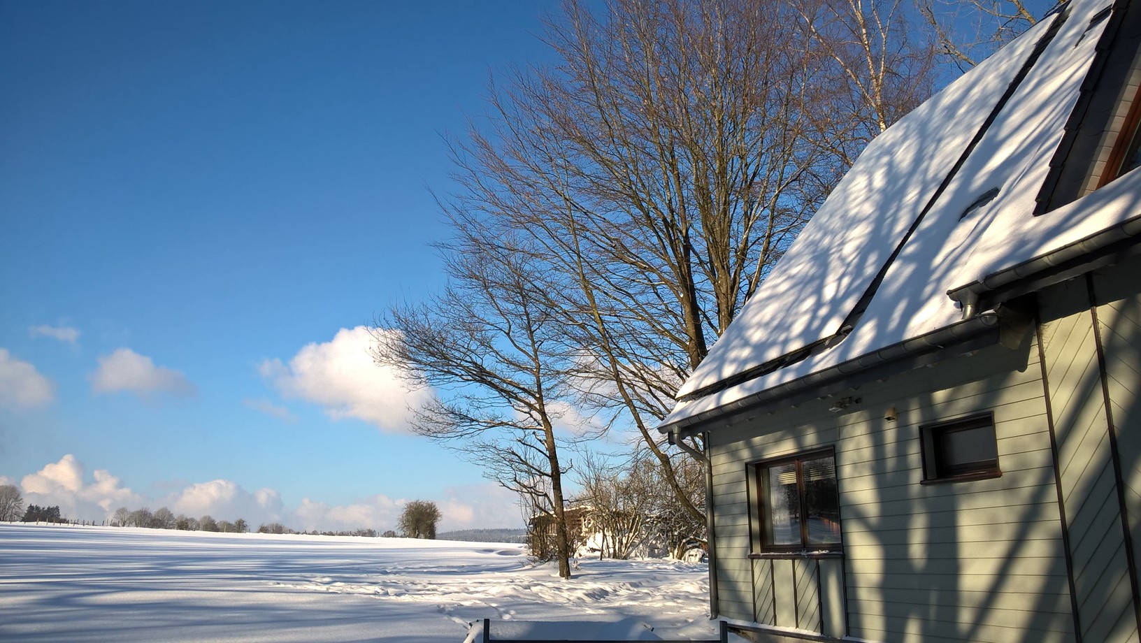 'Am Schänzjen' im Schnee  