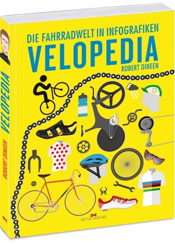 Robert Dineen: Velopedia. Die Fahrradwelt in Infografiken. 192 Seiten, 19,90 Euro, Delius Klasing 2017, ISBN 978-3-667-11013-8