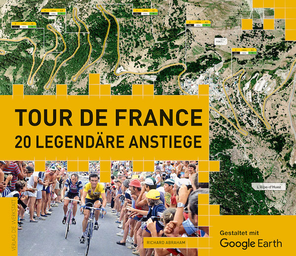 Richard Abraham: Tour de France. 20 legendäre Anstiege, 224 Seiten, Hardcover, Verlag Die Werkstatt, 34,90 Euro, ISBN 978-3-7307-0259-8.