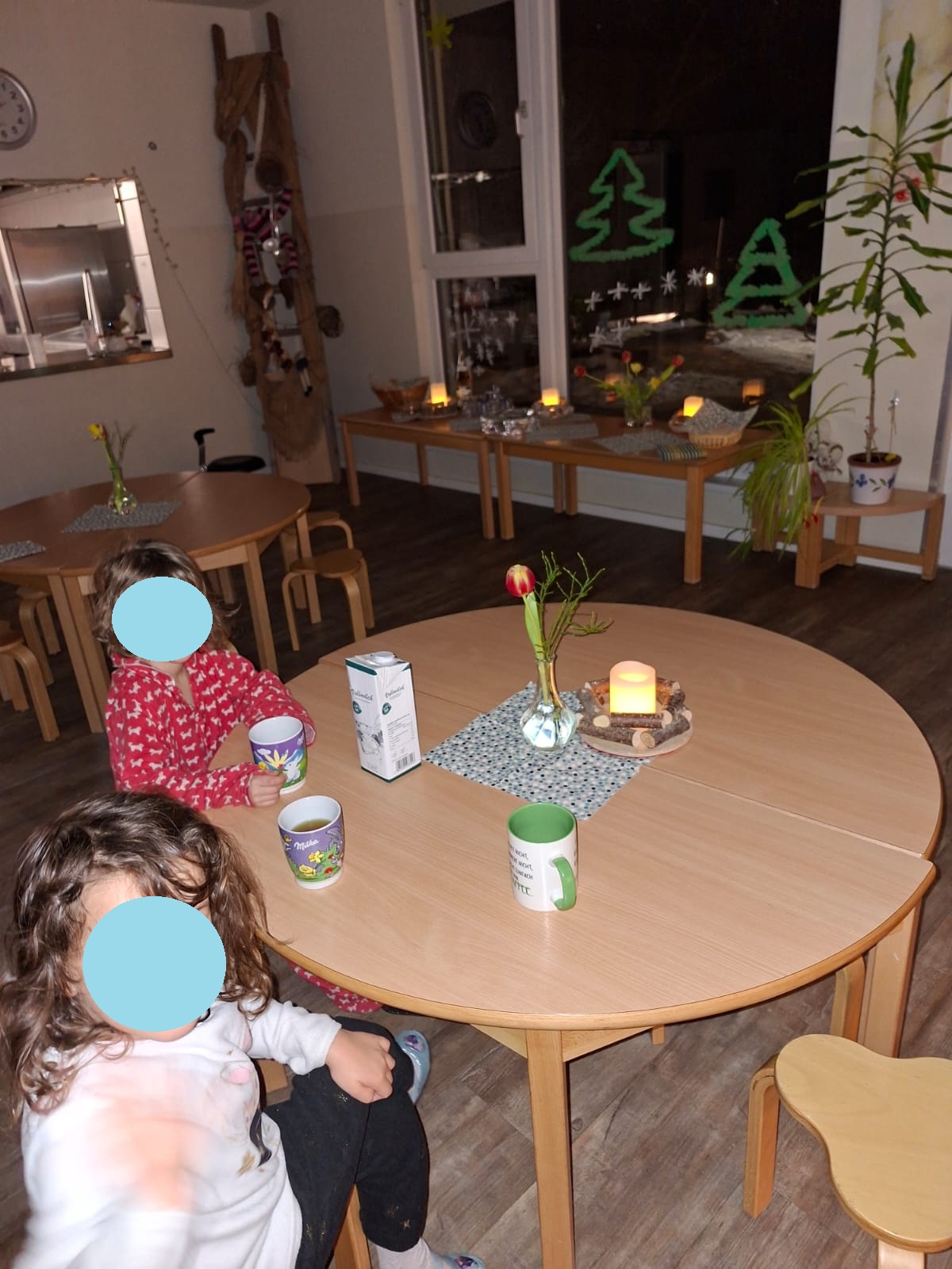 Frühaufsteher Frühstück mit Tee & Kaffee