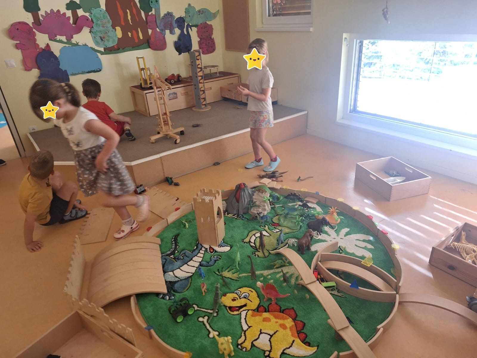 erbauen von Dinolandschaften