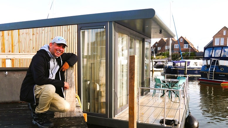 Ijsselmeer Übernachten auf dem Hausboot in Lemmer