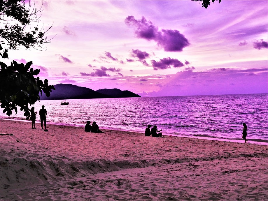 Penang Geheimtipps & Tipps: Sonnenuntergang am Batu Ferringhi
