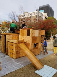 あそびながら防災訓練