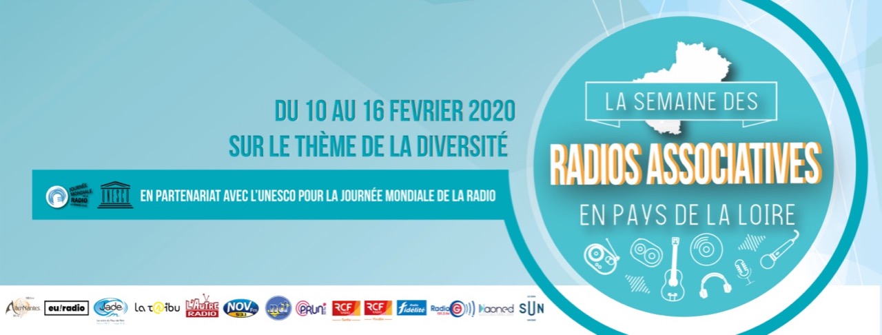 Semaine des radios associatives en Pays de la Loire du 10 au 16 février 2020