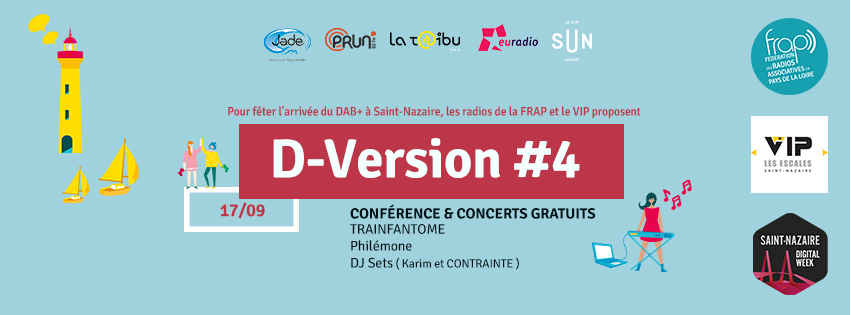 Les radios de la FRAP fêtent l’arrivée du DAB+ pendant la Saint-Nazaire Digital Week