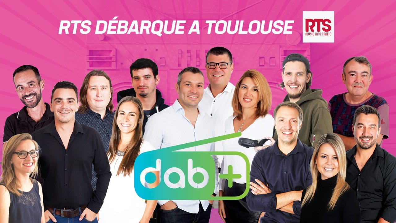 RTS, La radio du Sud, démarre en DAB+ à Toulouse