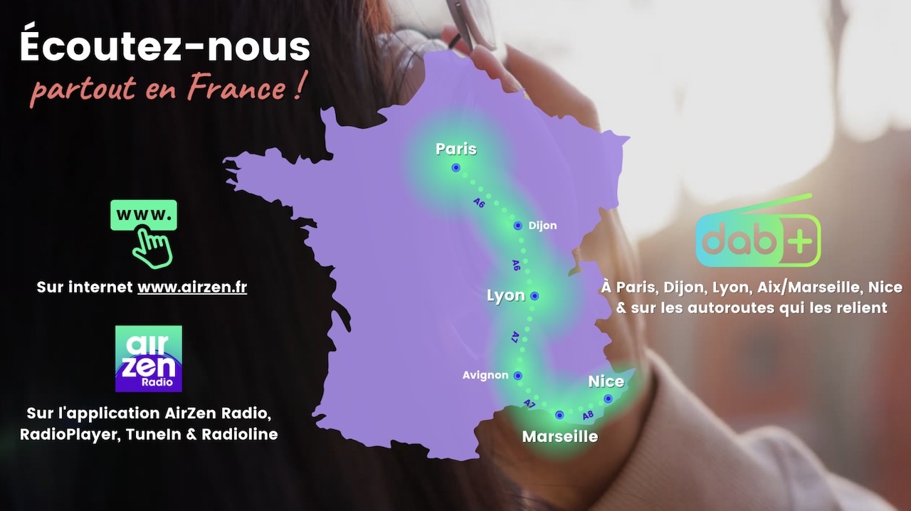 AirZen Radio poursuit son développement en DAB+ sur la Côte d’Azur !